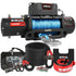 X-BULL 4WD Recovery Kit Kinetic Recovery Rope With 4WD Winch 12000LBS Electric Winch 12V 4X4 Offroad