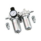 X-BULL Air Compressor Moisture Filter Water Trap Filter Regulator Mount Fitting