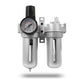 X-BULL Air Compressor Moisture Filter Water Trap Filter Regulator Mount Fitting
