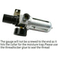 X-BULL Air Compressor Moisture Filter Water Trap Filter Regulator Mount Fitting
