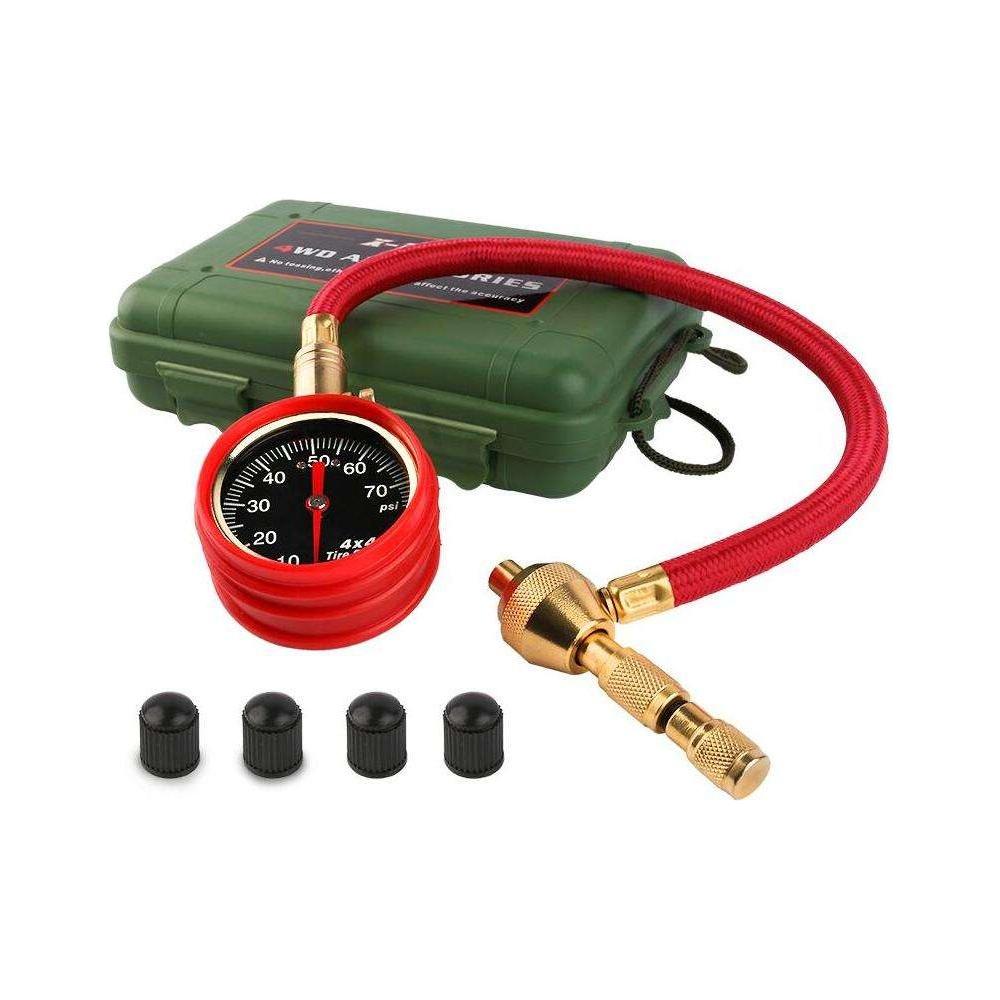 X-BULL Tyre Deflator Tire Air Deflators Rapid With Pressure Gauge Valve Tool 4WD