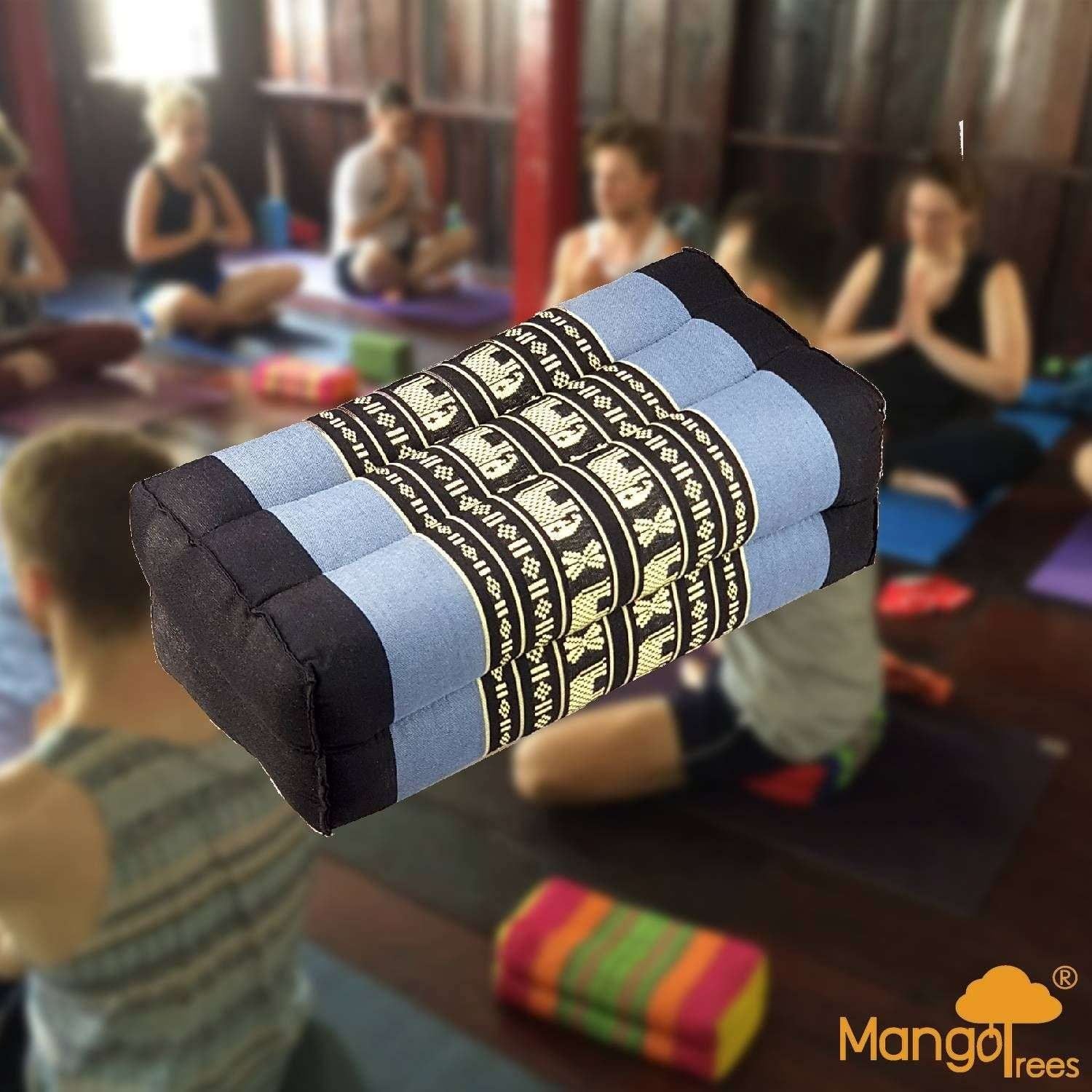 Yoga Block Meditation Cushion BlueEle