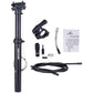 ZOOM SPD-801 Dropper Seatpost Adjustable Height via Thumb Remote Lever - External Cable 31.6 Diameter 100mm Travel