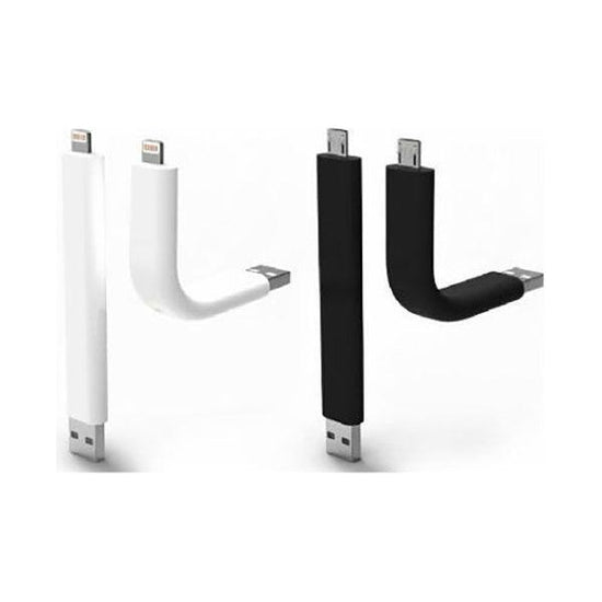 Flexible USB Data Sync Stand Mount Cable for iPhone 5/ 5S /6 BLACK ONLY